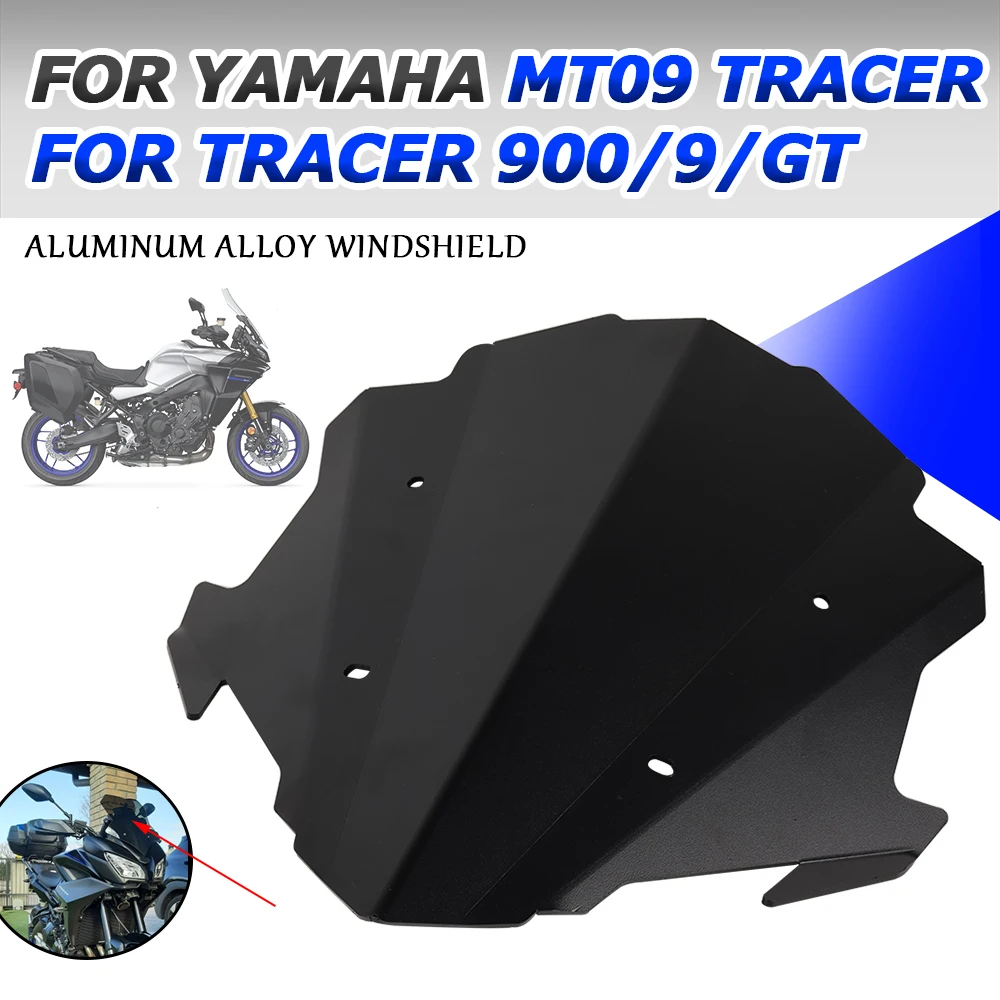 Windscreen Windshield Deflector Protector Wind Screen For YAMAHA MT-09 TRACER MT09 TRACER 900 GT 9 GT 900GT 9GT 2021 2022 2023