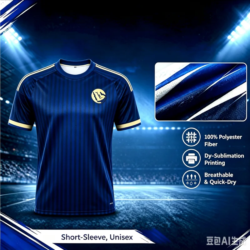 26-27 Saudi-Arabien Al Nassr Fußballtrikot für Erwachsene Männer, kurzärmelig, atmungsaktiv, bedrucktes Fan-Sport-Trainings-Uniform-Oberteil – Detail 2