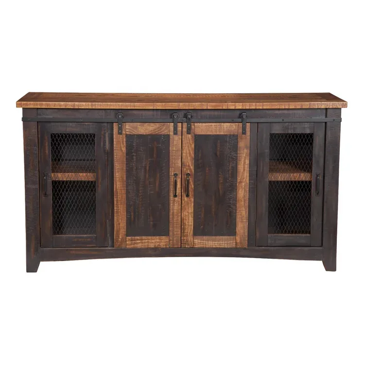 TV cabinet living room furniture coffee table TV cabinet combination small apartment audio-visual cabinet