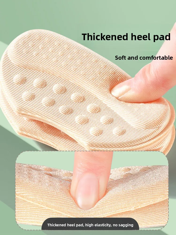 Anti-Fall Back Heel Pads Size Adjustment Shoe Accessories Half Size Smaller Pads for Worn out Shoes Back Heel Correction