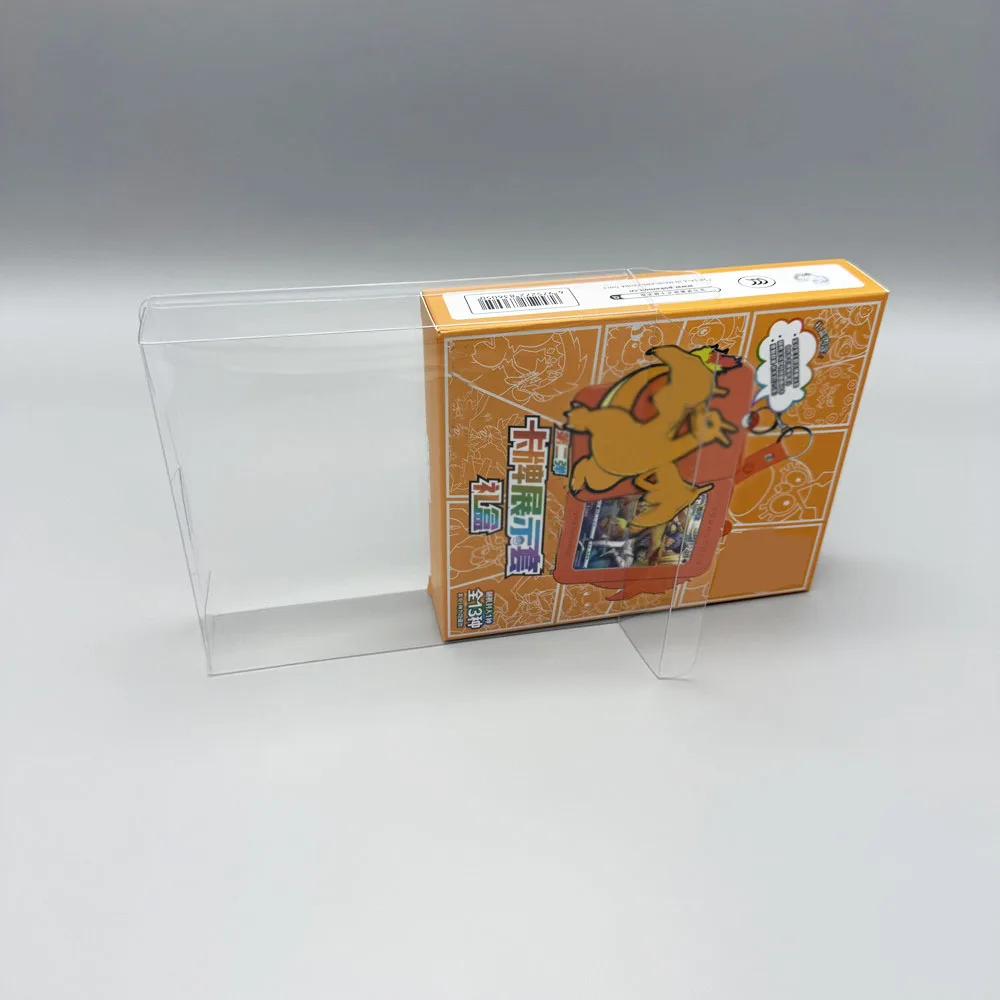 1 Box Protector For S-Chinese PTCG Pokémon TCG Gift Box Second bullet Clear Display Case Collect Box
