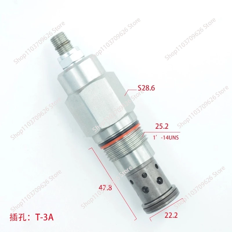 Threaded Cartridge Direct Operated Overflow Adjustable Pressure Valve RDDA RDBA RDFA LAN