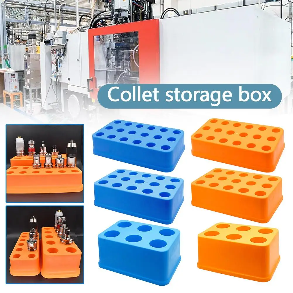 BT30/40/50 Drill Bit Collet Storage Box Tool Holders Plastics Storage Box Cnc Mahcine Parts Holders Case Repair Tool Storage Box