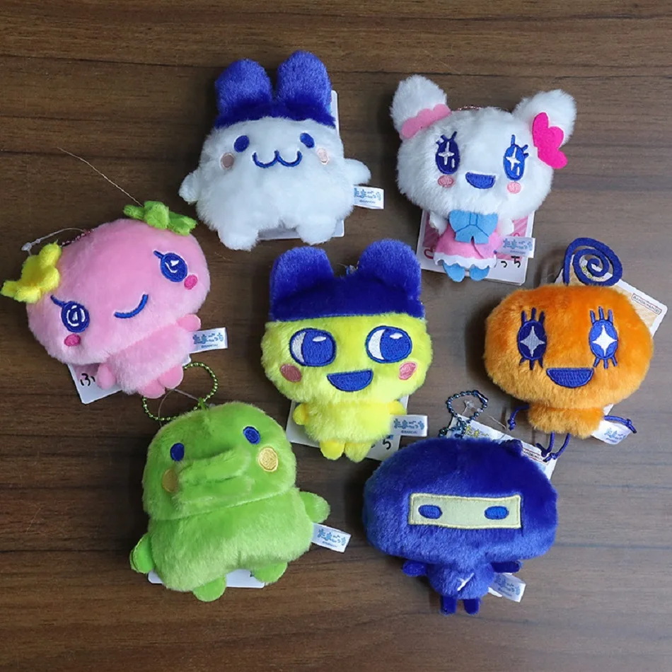 Uroczy Tamagotchi Anime Mametchi Pluszowy Brelok Lalka Mimitchi Zawieszka do Torby Kuchipachi Lalka z Kreskówki Śliczna Dziewczyna Prezent na Boże Narodzenie