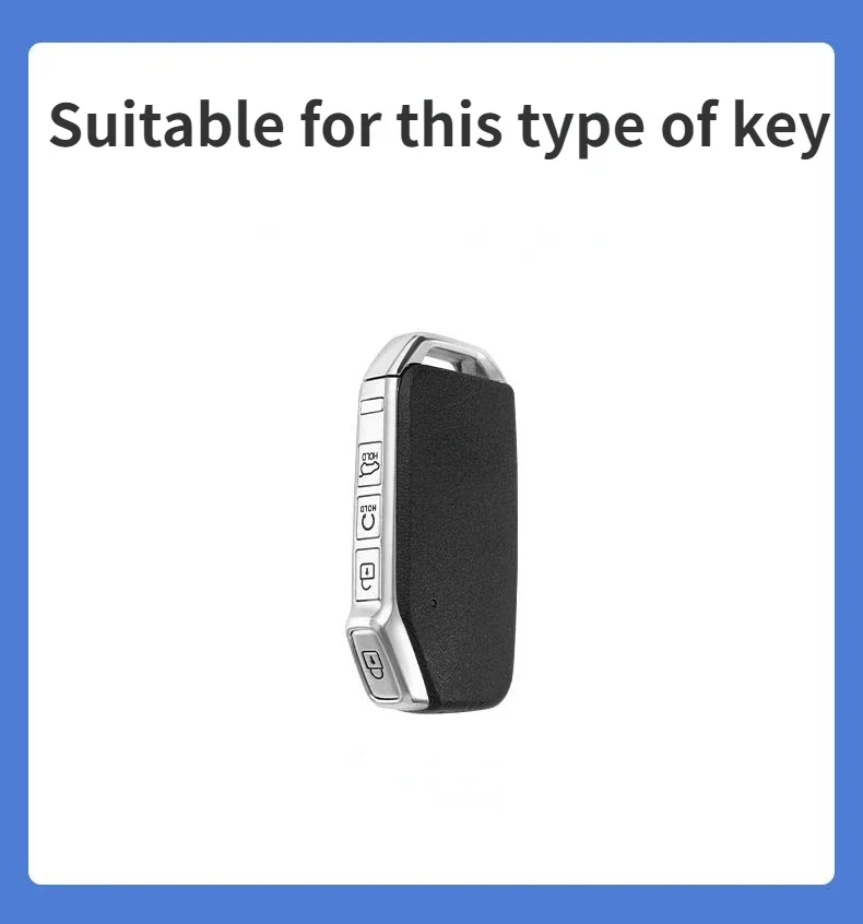 เคส kunci REMOTE mobil สีดำและขาวแบบเรียบง่าย + TPU แบบไล่ระดับสีสำหรับ Kia K3 2024