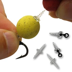 Acessórios de pesca da carpa boilies isca parafuso para cabelo chod ronnie rig ferramenta pop up boilies gancho pára contas método alimentador enfrentar