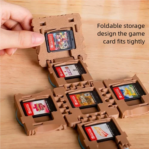 Imagen 2 del producto Estuche para tarjetas de juego para Switch OLED 2 Zelda, caja de almacenamiento para juegos con espada y soporte para accesorios NS Switch2 Lite, buena protección