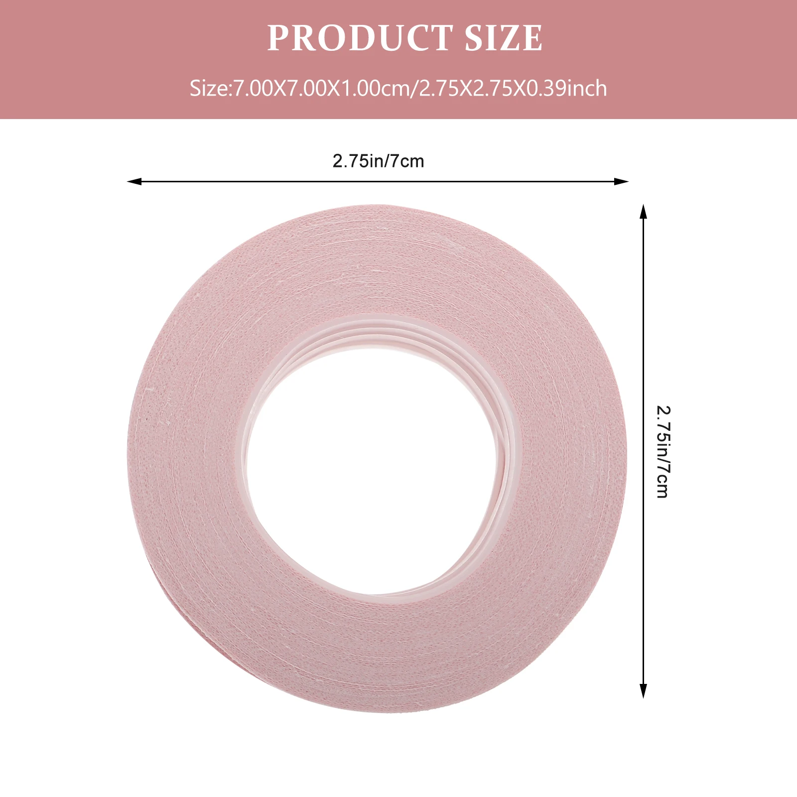 

5 Rolls Pipa Nail Tape Guzheng Zither Finger Breathable Adhesive Pink Portable Household Fingernail Man