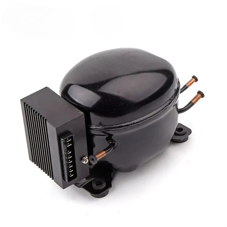 New Household 12/24v Minibar Car Refrigerator R134a DC Compressor ZH65G for Keep Drinks and Food Refrigerated