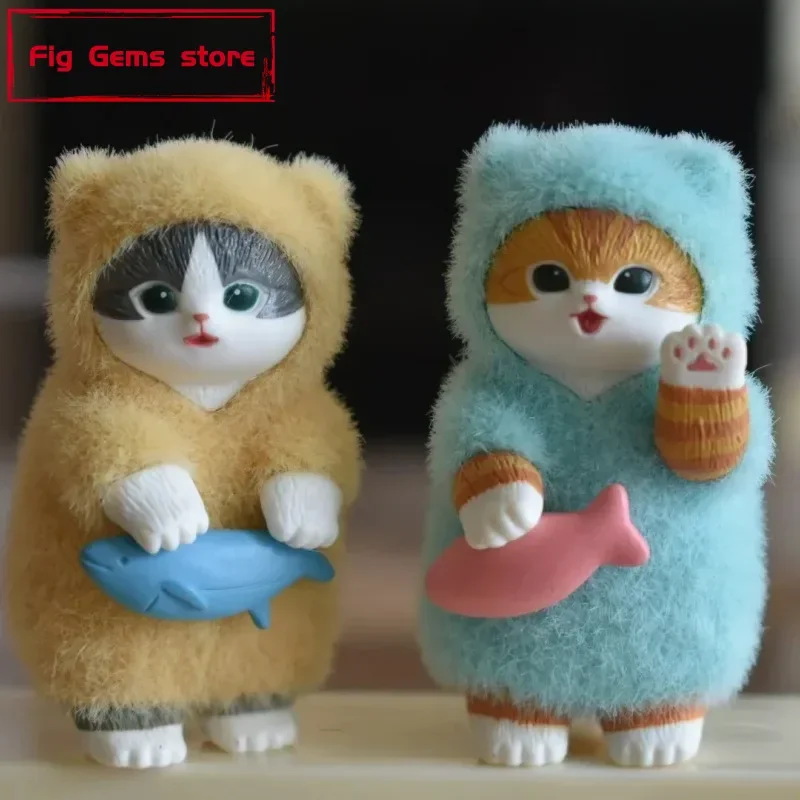 

Original Mofusand Blind Box Collectible Figurine Trendy Toy Flocked Gashapon Mystery Box Mofusand Anime Figure Birthday Gift