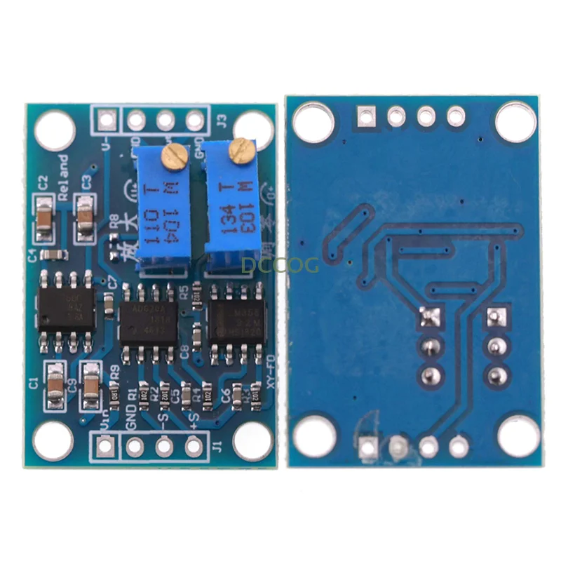 Module Board Small Signal Instrument Amplifier AD620 Microvolt MV High Precision Voltage Amplifier Signal Instrumentation