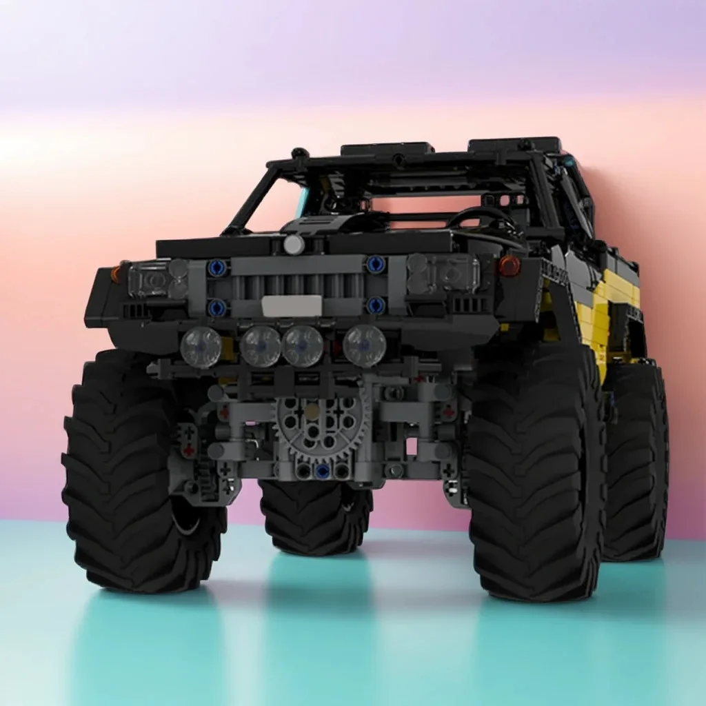 

1442Pcs Firm Gripp Trial Truck MOC Off-Road Vehicle Education Building diy Blocks Birthday Toys Gift