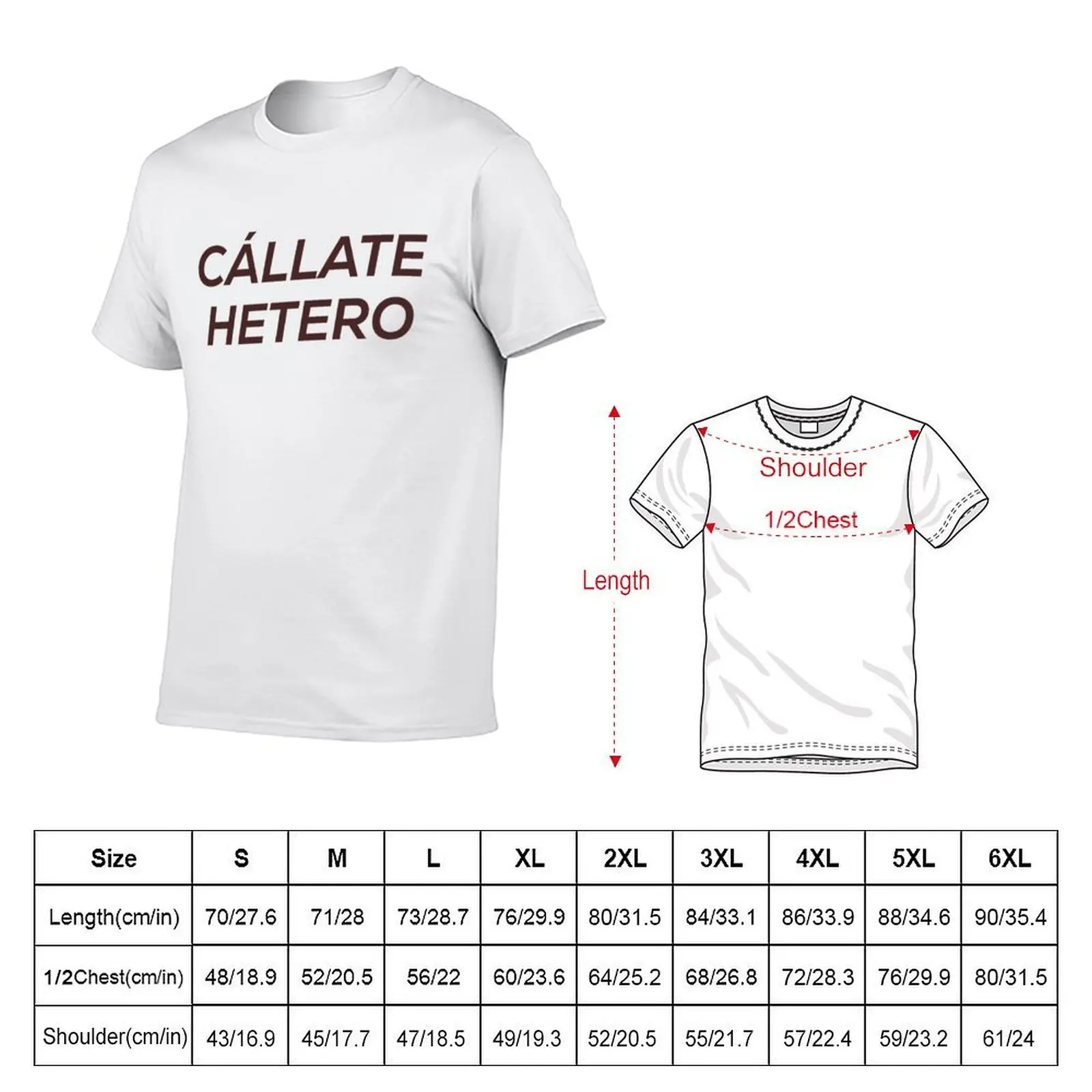 Heterosexuality, heterosexual pride, callate hetero sexual T-Shirt man t shirt luxury t shirts cotton 100% T-Shirt