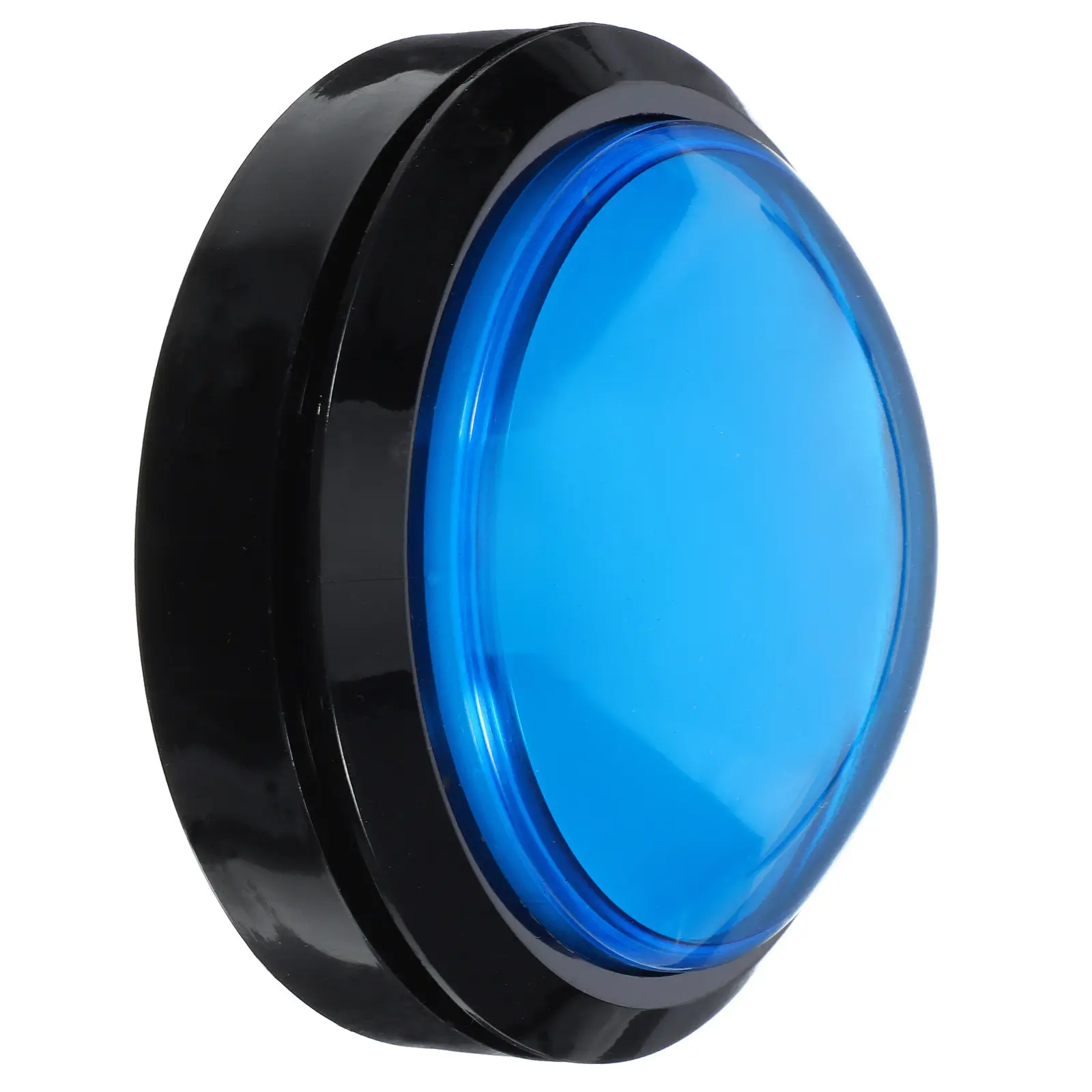 Game Answer Buzzer Electronic Responder Blue Big Light Sound Fun Competition Responder Challenge Button view 5