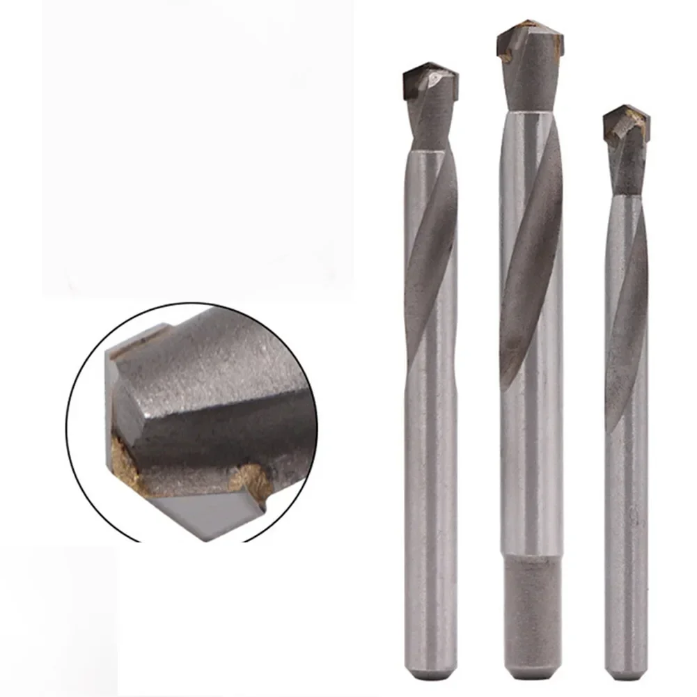 

1PC Cemented Carbide Drill Bit 3.0-10.0mm Solid Round Shank Carbide Drill Bits For Wood Plastic Soft Metal Drilling Tool