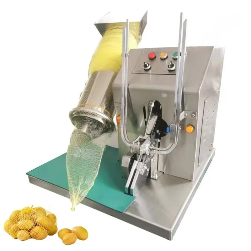 Customized Vegetables Packing Net Bag Machine Net Clipper Packing Machine Bag Net Sealer Packing Machine