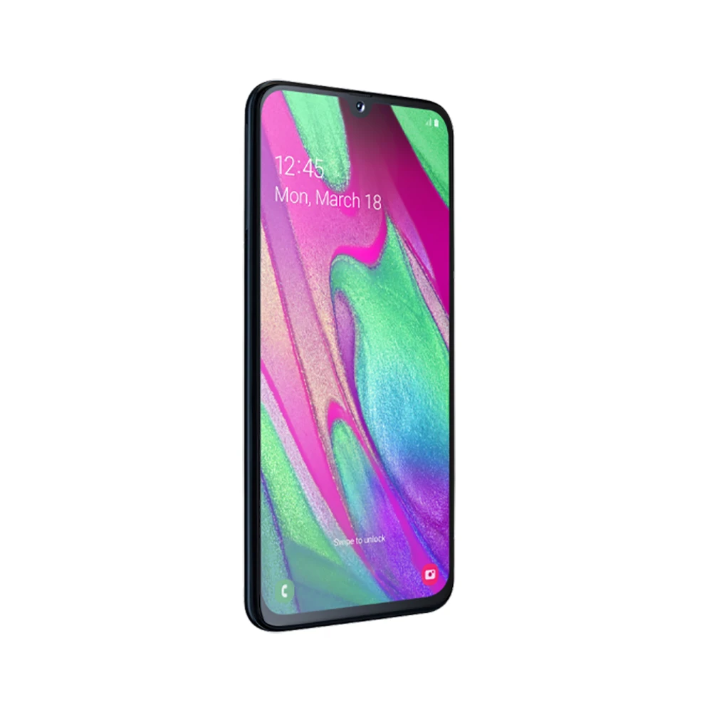 هاتف Samsung Galaxy A40 Android الذكي المجدد مقاس 5.9 بوصة AMOLED 1080 * 2340 هاتف Samsung الذكي 3100mAh بصمة الإصبع الإصدار 25MP #3