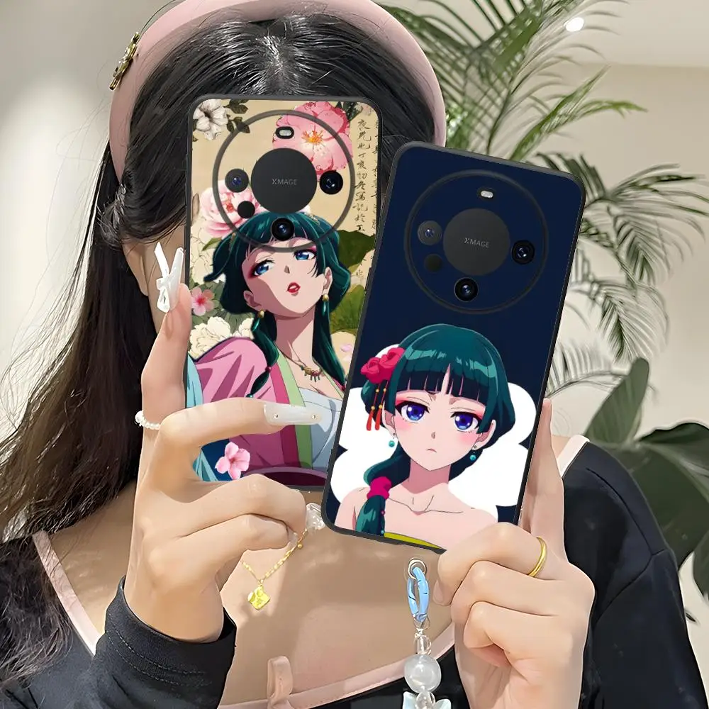 

Чехол для телефона Diaries Kusuriya Maomao для Huawei Mate 60 50 40 30 20 10 Pro Plus Lite E 5G с цветной печатью, защитный красивый чехол