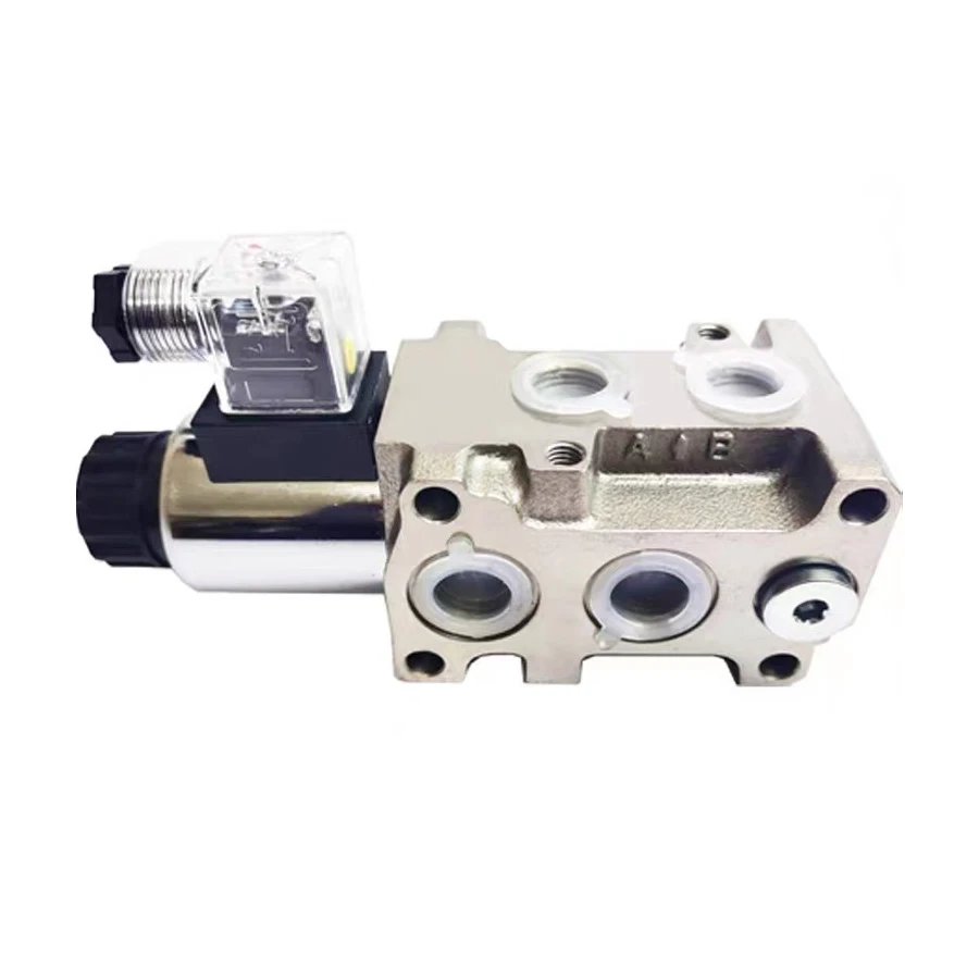 

SVV06 solenoid diverter valve hydraulic multiple directional control 24v 12v