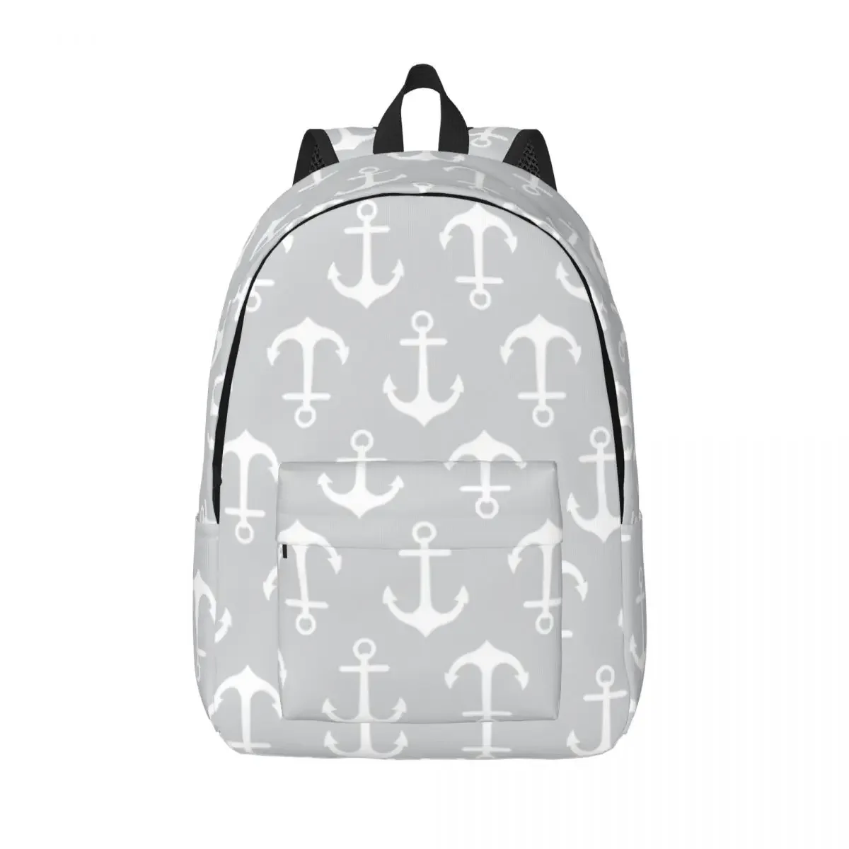 

Anchor Aweigh Gray Backpack for Men Women Teenage Student Business Daypack College Shoulder Bag Outdoor