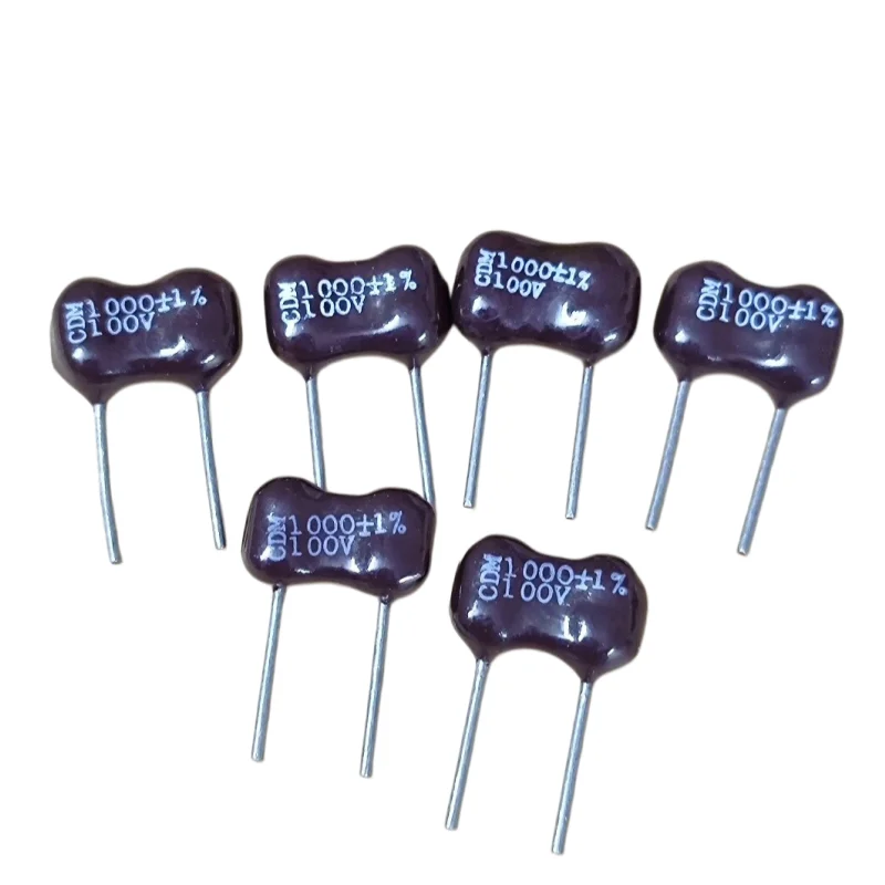 CDM high-end silver mica capacitor 100V 1000PF 102 1NF ±1% CD15FA102FO3 500V 1000P ±5%