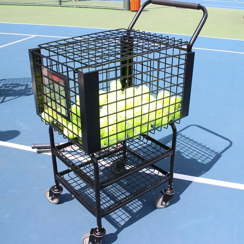 سيارة مدرب التنس يفوز بإطار التنس يلتقط الكرة، عربة الكرة الشبكية التي تلتقط عربة الكرة 3214 وات