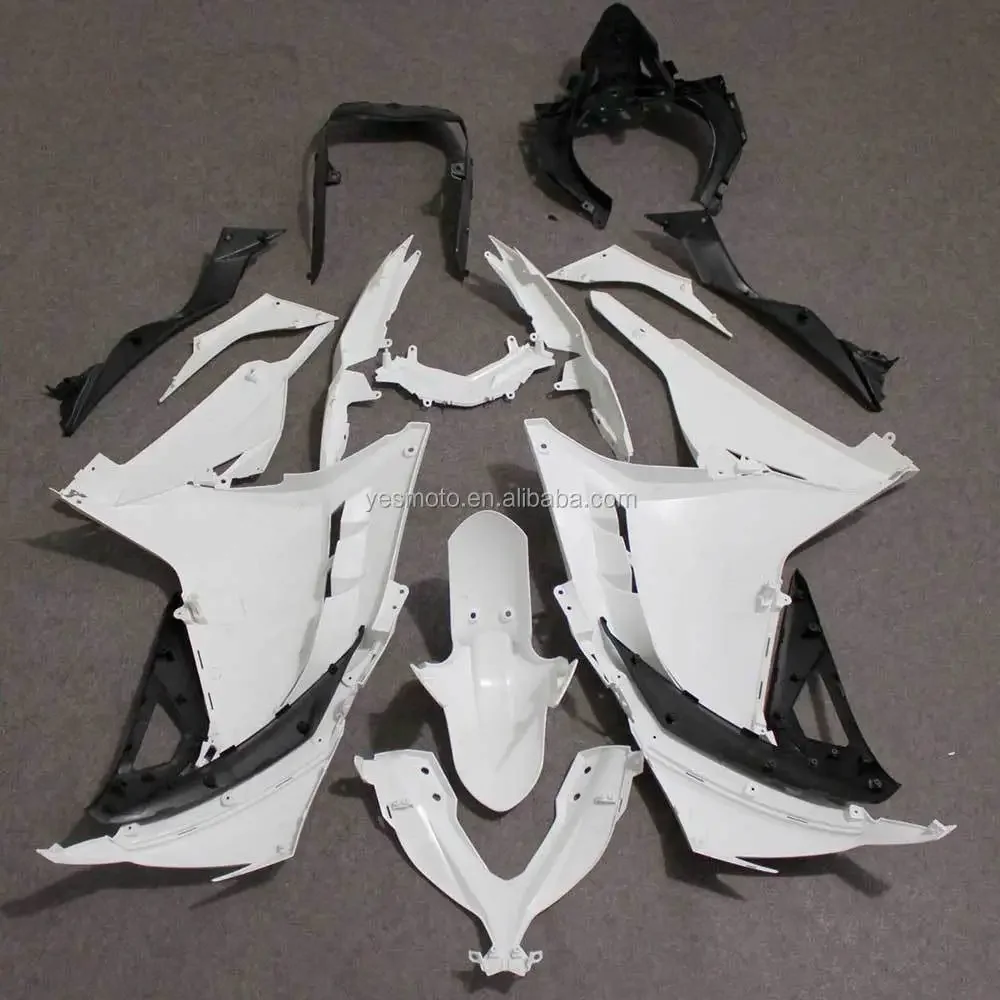 2026unique Unpainted ABS Bodywork Fairing Kit for Kawasaki Ninja 300 2013 2014 2015 2016 2017