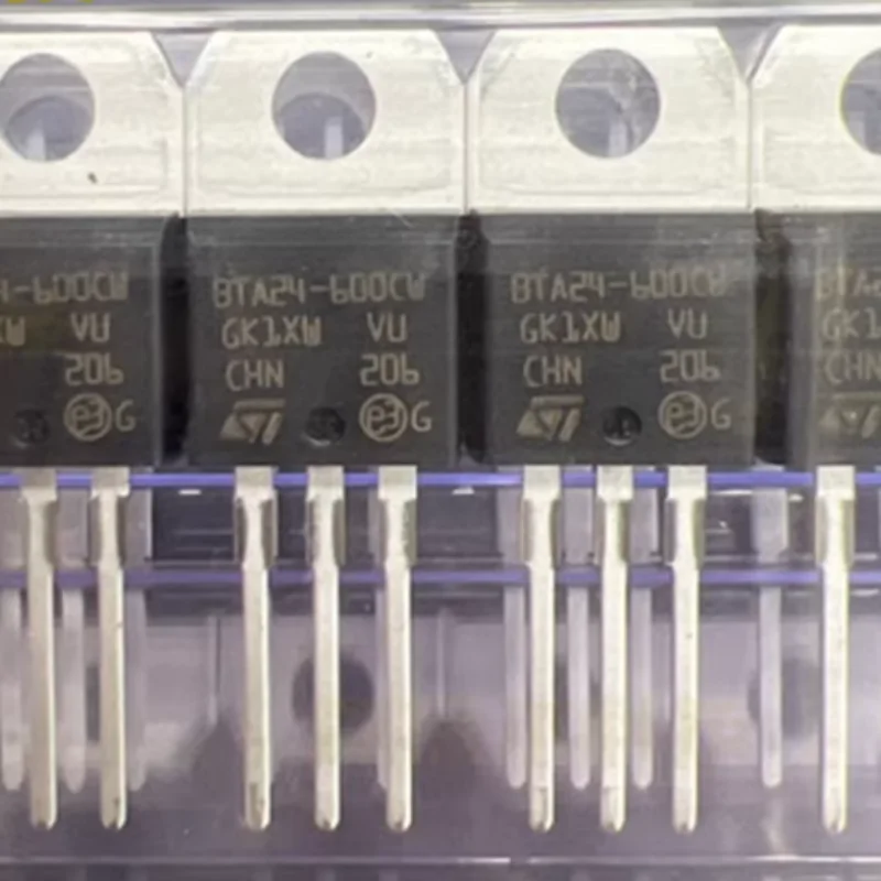 10PCS/BTA24-600CWRG BTA24-600CW TO220 Original Genuine Goods in Stock