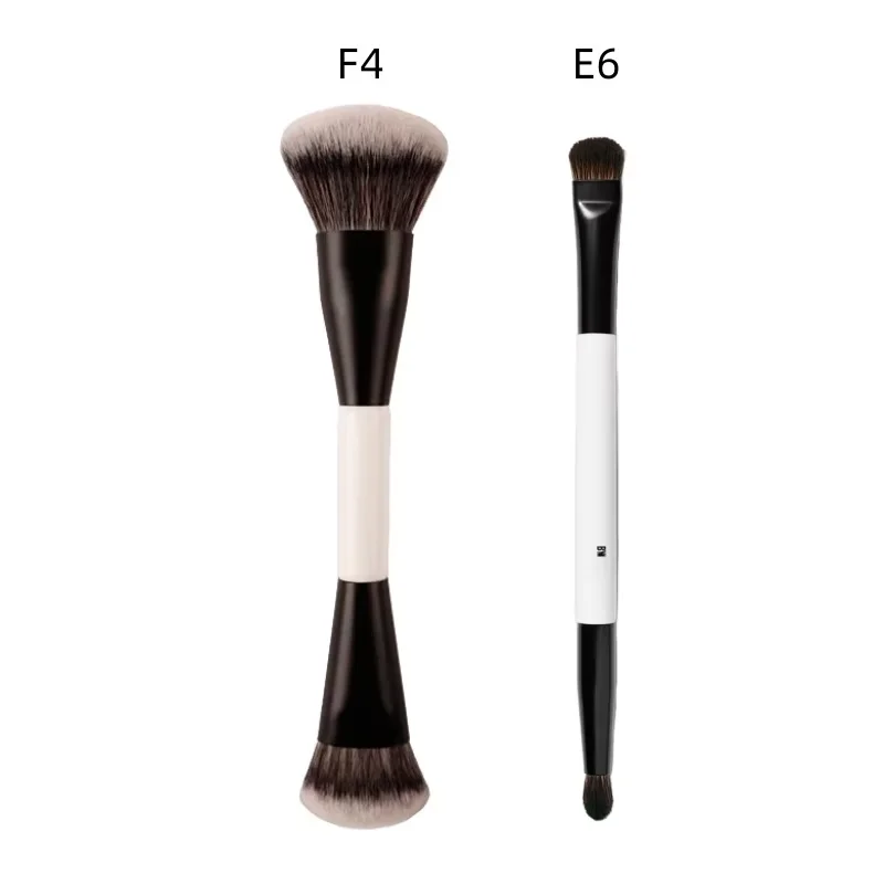 Dual-Ended Foundation Face Brush for Makeup Application
