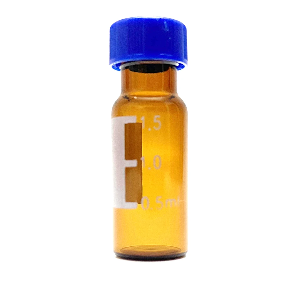 1.5/2ml Brown Glass Headspace Sample Bottle Brown Glass Headspace Sample Bottle Liquid Injection Chromatography Vial