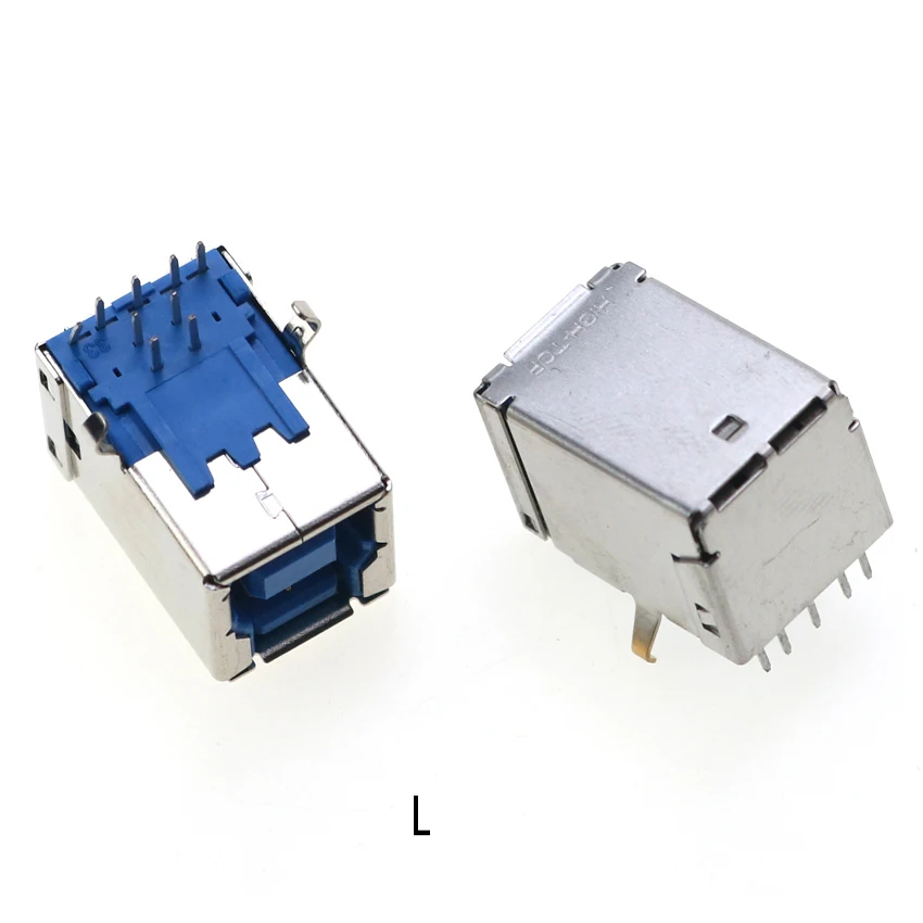 2 Stück USB 3.0 USB-3.0-AF AM Typ Port Stecker Buchse Lötanschlüsse PCB-Buchse für USB-Schnittstellenanschluss 90/180 Grad – Detail 14