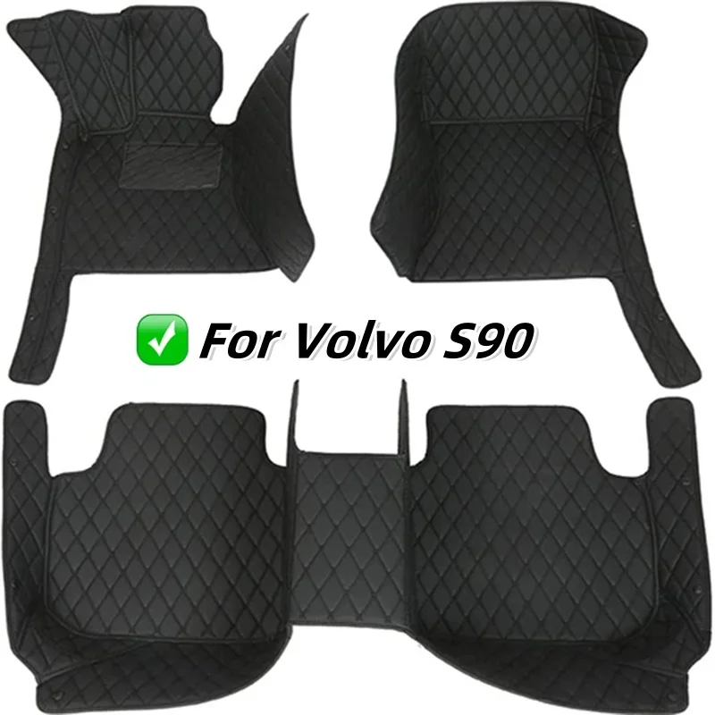 

Изготовленные на заказ автомобильные коврики для Volvo S90, автомобильные ковры, аксессуары для ног