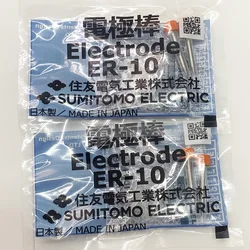 2 paia di elettrodi Sumitomo ER-10 per T-71C T-72C T-39 T-81C T-82C Z1C Z2C Q101 T-400S saldatrice per giuntatrice a fibra ottica