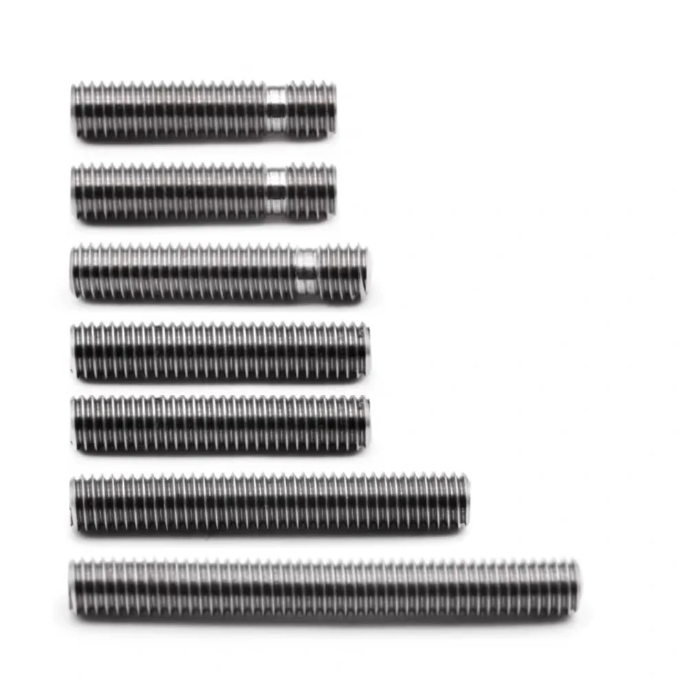 MK8 Stainless Steel Throat Tube for 3D Printer - M6 Heat Break with PTFE Teflon Liner - Smooth Feeding Bowden Extruder Throat
