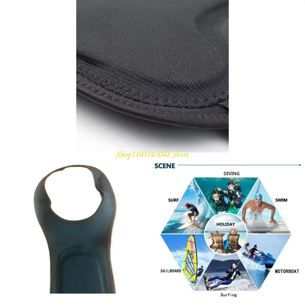 Protecciones de neopreno para el pecho, almohadilla de carga, estera de buceo, chaleco para el pecho, almohadilla para mujeres y hombres, traje subacuático, cojines protectores duraderos