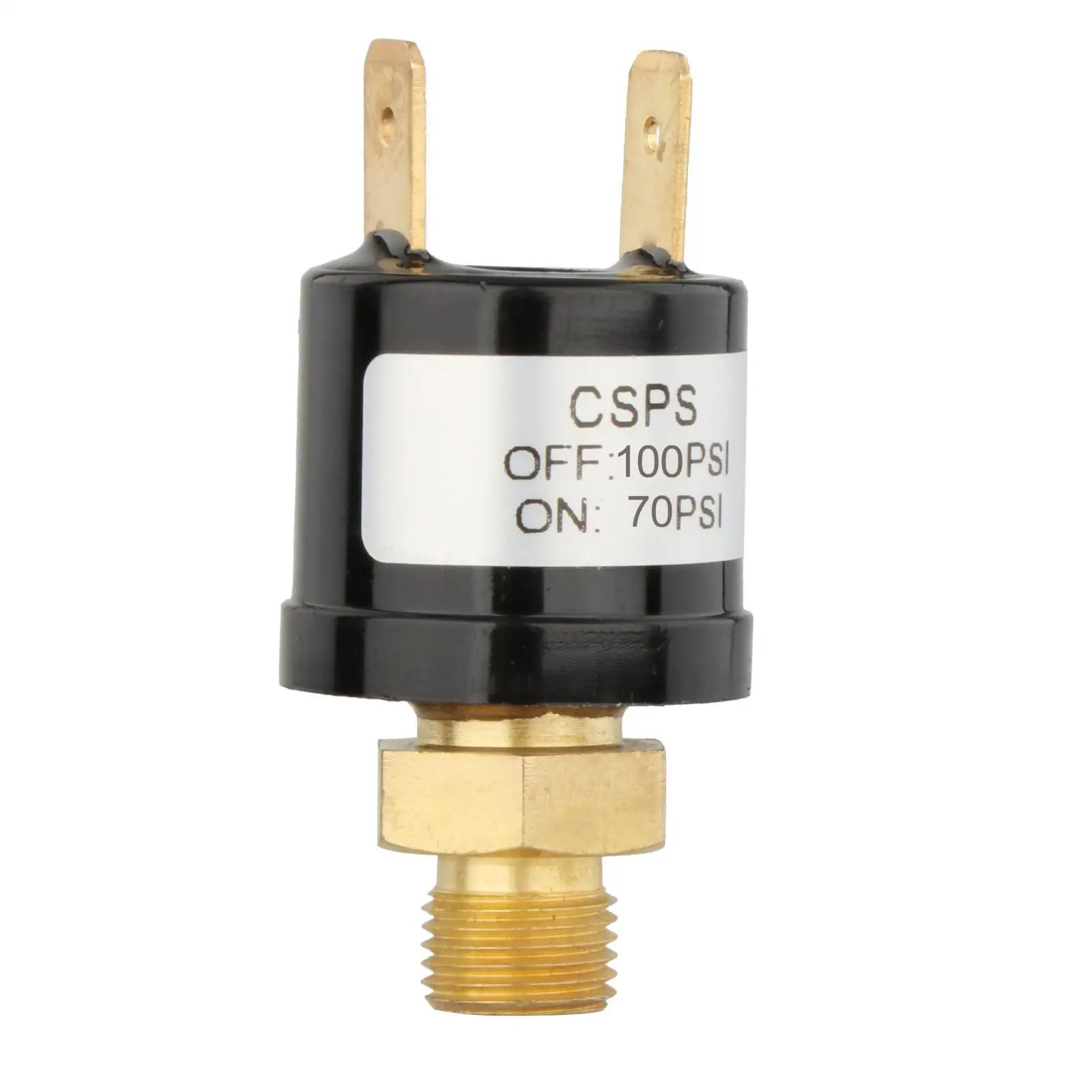 Heavy Duty Air Compressor Pressure Control Switch 12 V 1/8 inch End Copper Air Horn Pressure Switch Replace