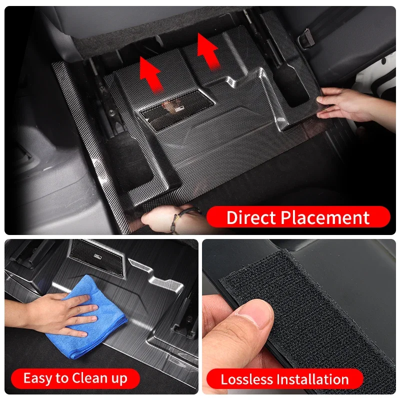 For Toyota 2024-2026 Land Cruiser 250 Prado LC250,Lexus GX 550 550h Seat Bottom Air Vent Protective Cover ,Interior Accessories 6
