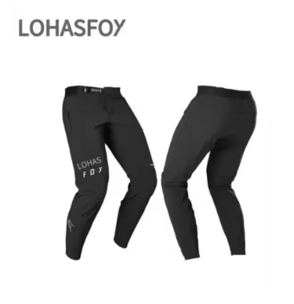 LOHASFOy edruo Multi-colored durable cycling shorts, designed for extreme downhill sports.