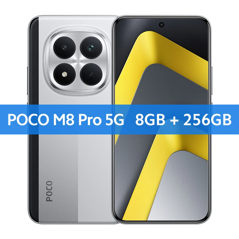 NEW POCO M8 Pro 5G Smartphone Global Version Snapdragon 7s Gen 4