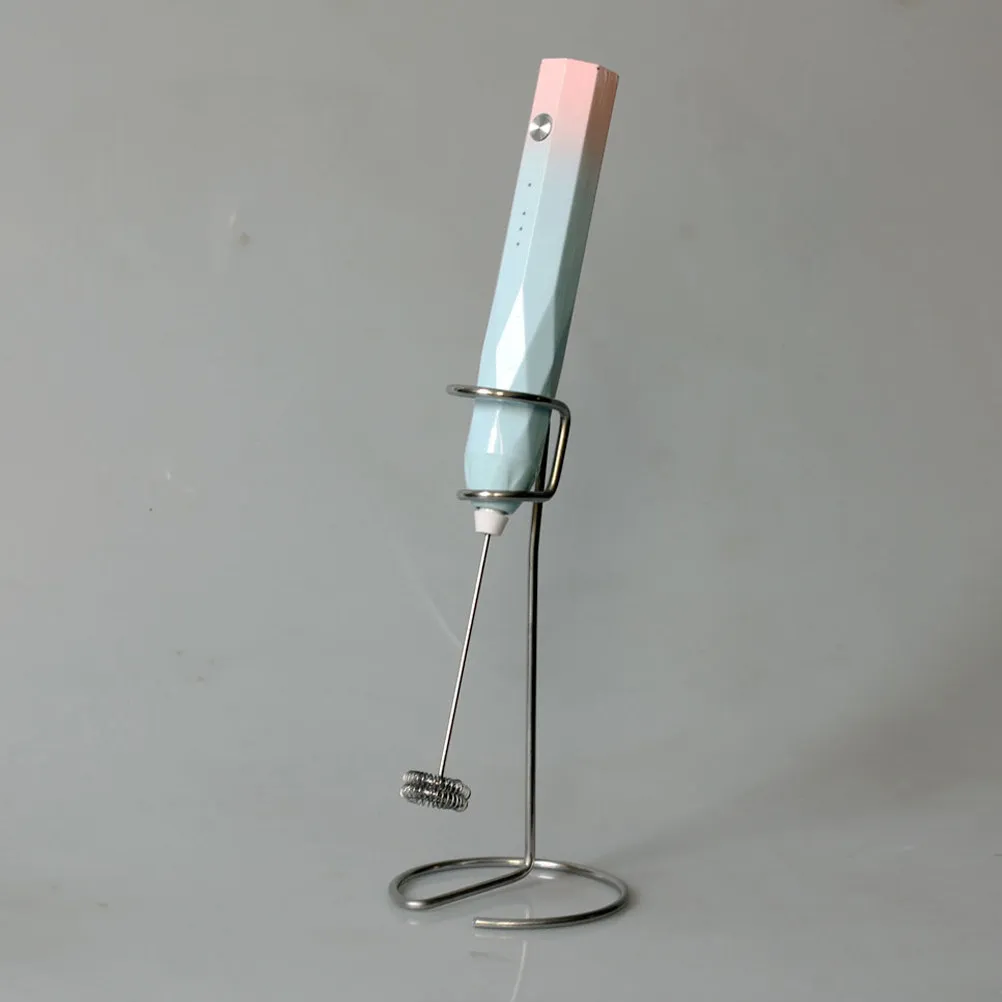Milk Frother Rack Stainless Steel Eggbeater Holder Stable Base Easy Clean Kitchen Mixer Stand Multi Functional Egg Mixer Bracket