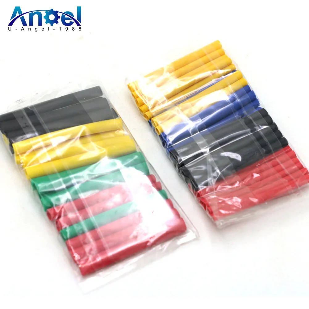 

164pcs/box Heat Shrink Tube Kit Shrinking Assorted Polyolefin Insulation Sleeving Heat Shrink Tubing Wire Cable 8 Sizes