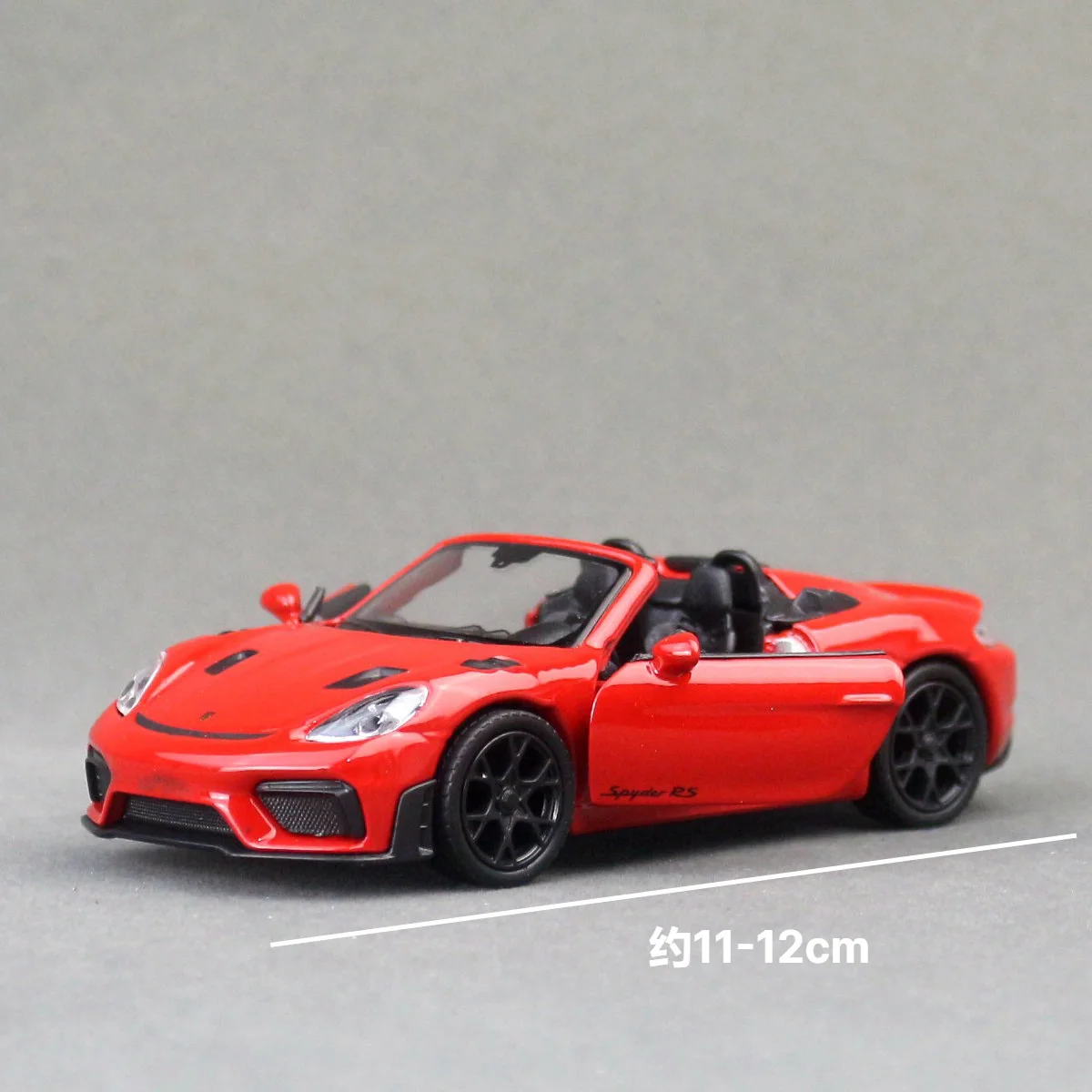 نموذج سيارة بورش 718 سبايدر آر إس الرياضية من ويلي بمقياس 1:36، نموذج سيارة سباق معدني مصبوب، مجموعة محاكاة للسيارات، هدايا للأطفال