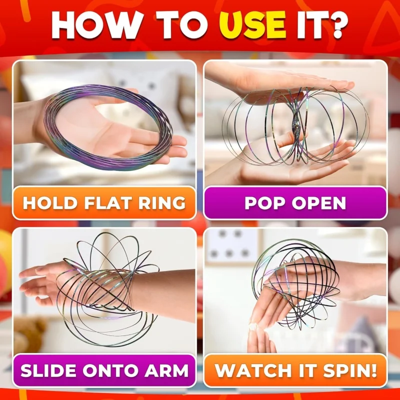 Flow Ring Spinner Arm Toy 5.1