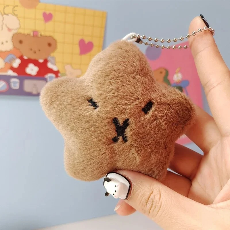 Creative Soft Plush Animal Dolphin Plush Toy Cartoon Bag Pendant Keychain Backpack Car Bag Keychain