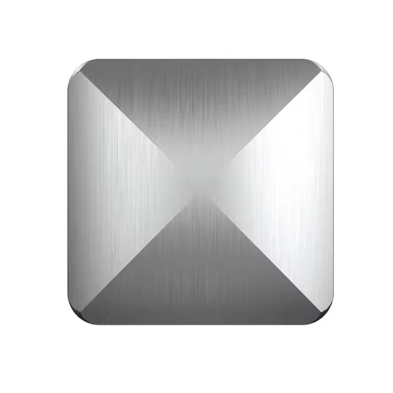 Flipo Flip Desk Fidget Toy Alloy Square Hexagonal Rotating Kinetic Spinner Anti-Stress Relief for Office Use Suitable for Adults