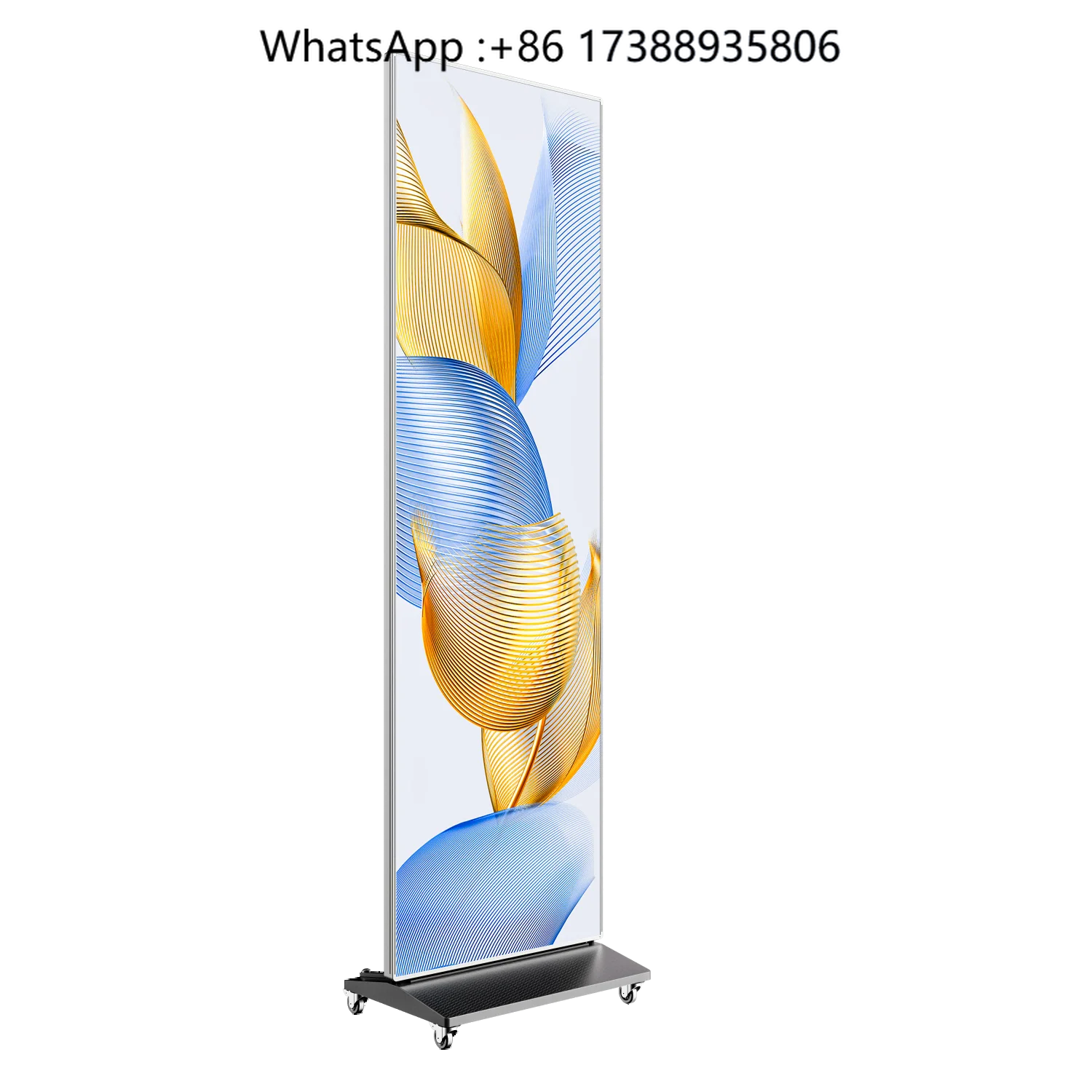 LED Poster P2 P1.86  Standing Poster LED Display Advertising Digital Signage Player Indoor Event Display