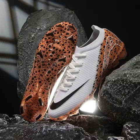 새로운 야외 축구 신발 실내 긴 스파이크 축구 부츠 뜨거운 판매 고품질 TF/FG 운동화 야외 스포츠 신발 경기