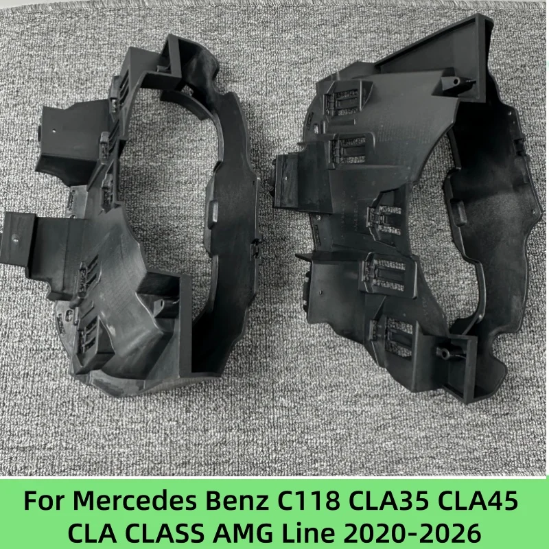 

For Mercedes Benz C118 W118 CLA35 CLA45 AMG 2020-2026 Rear Bumper Turbo Muffler Exhaust Tips Pipe Bracket Holder A1188853602