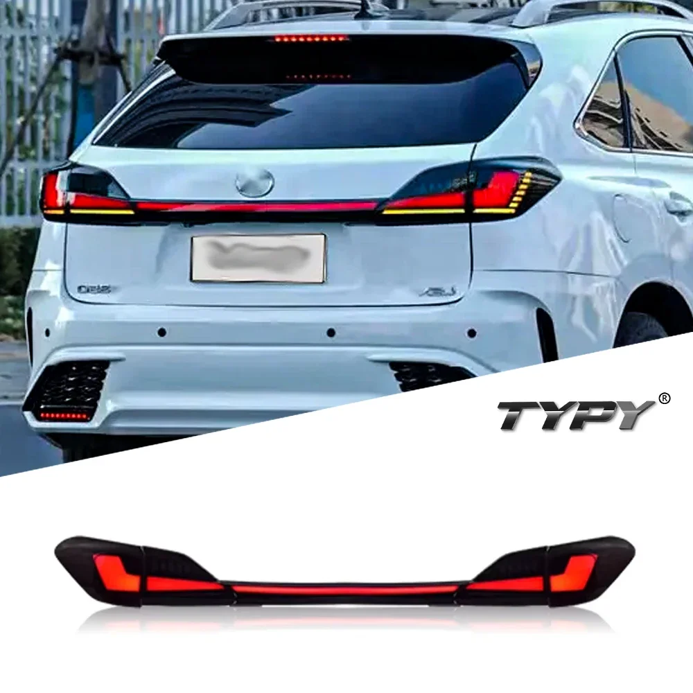 نوع سيارة لكزس RX الضوء الخلفي RX270 2009-2015 ترقية إلى جديد DRL ديناميكية بدوره إشارة LED الضوء الخلفي اكسسوارات السيارات #2