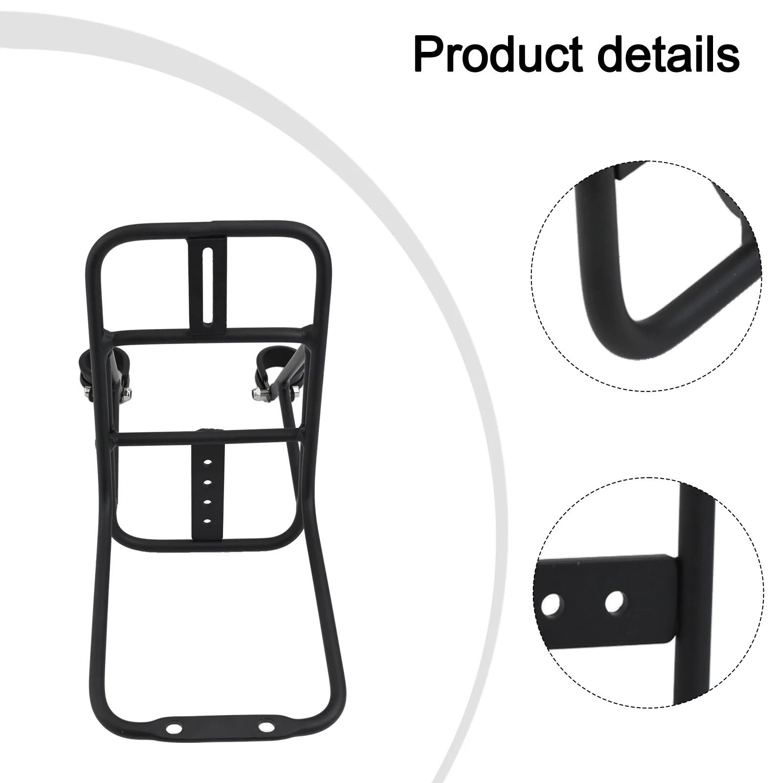 

Bicycle Accessories Aluminum Alloy Rack Stable Installation Lightweight Aluminum Design Adjustable Angle Rack Good Compatibility